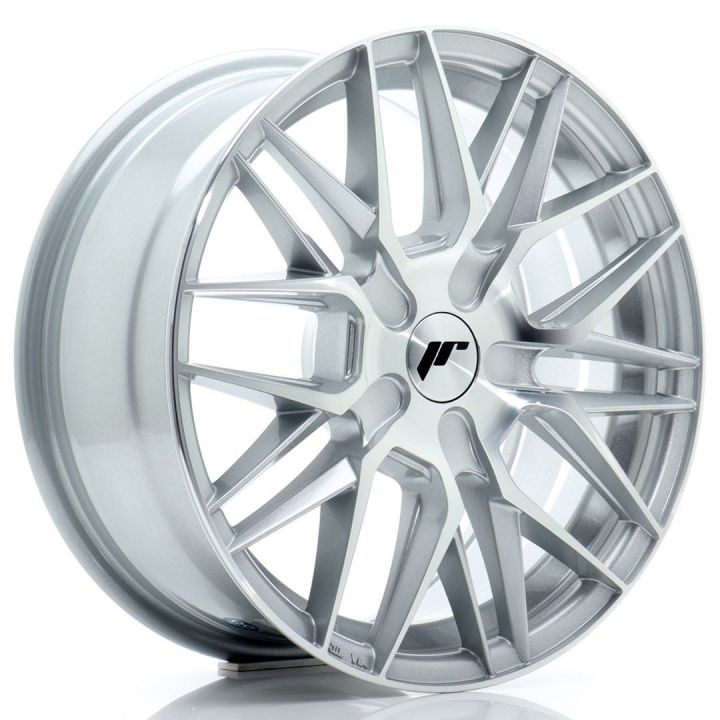 Japan Racing Wheels<br>JR28 Silver Machined Face (16x7)